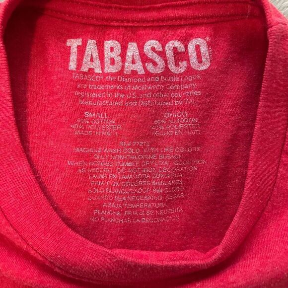 3/$15 Tabasco Brand T-Shirt S - Picture 3 of 3